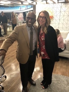 Jennifer Gaydosh and Al Roker