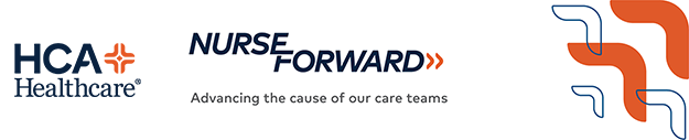 HCA Healthcare Nurse Forward banner - Advancing the cause of our care teams